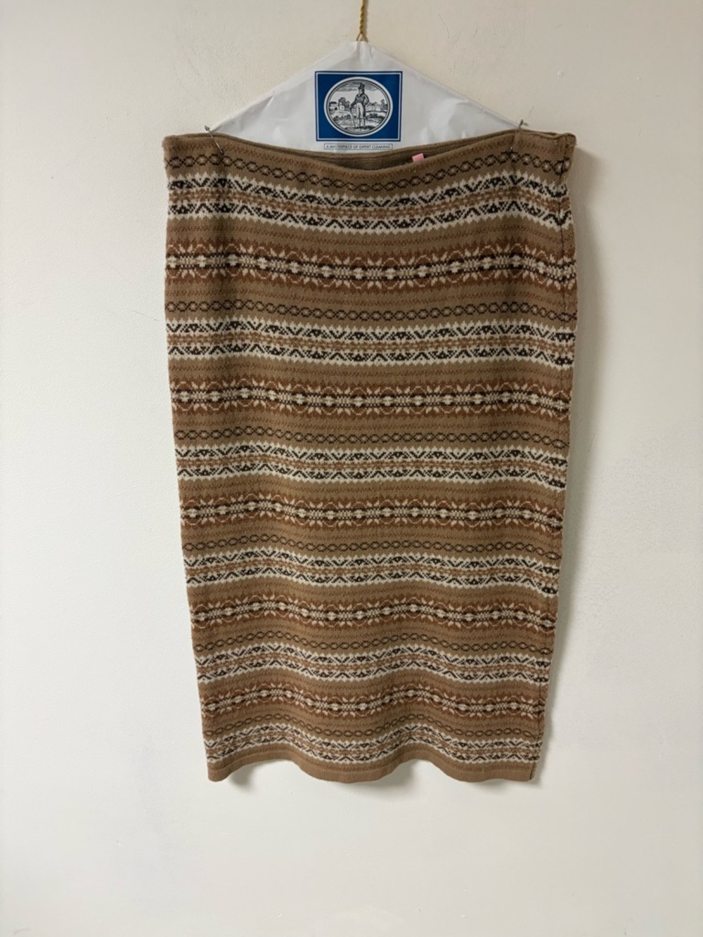 Lauren Ralph LaurenFair Isle Wool Blens Knit Pencil Skirt XXL